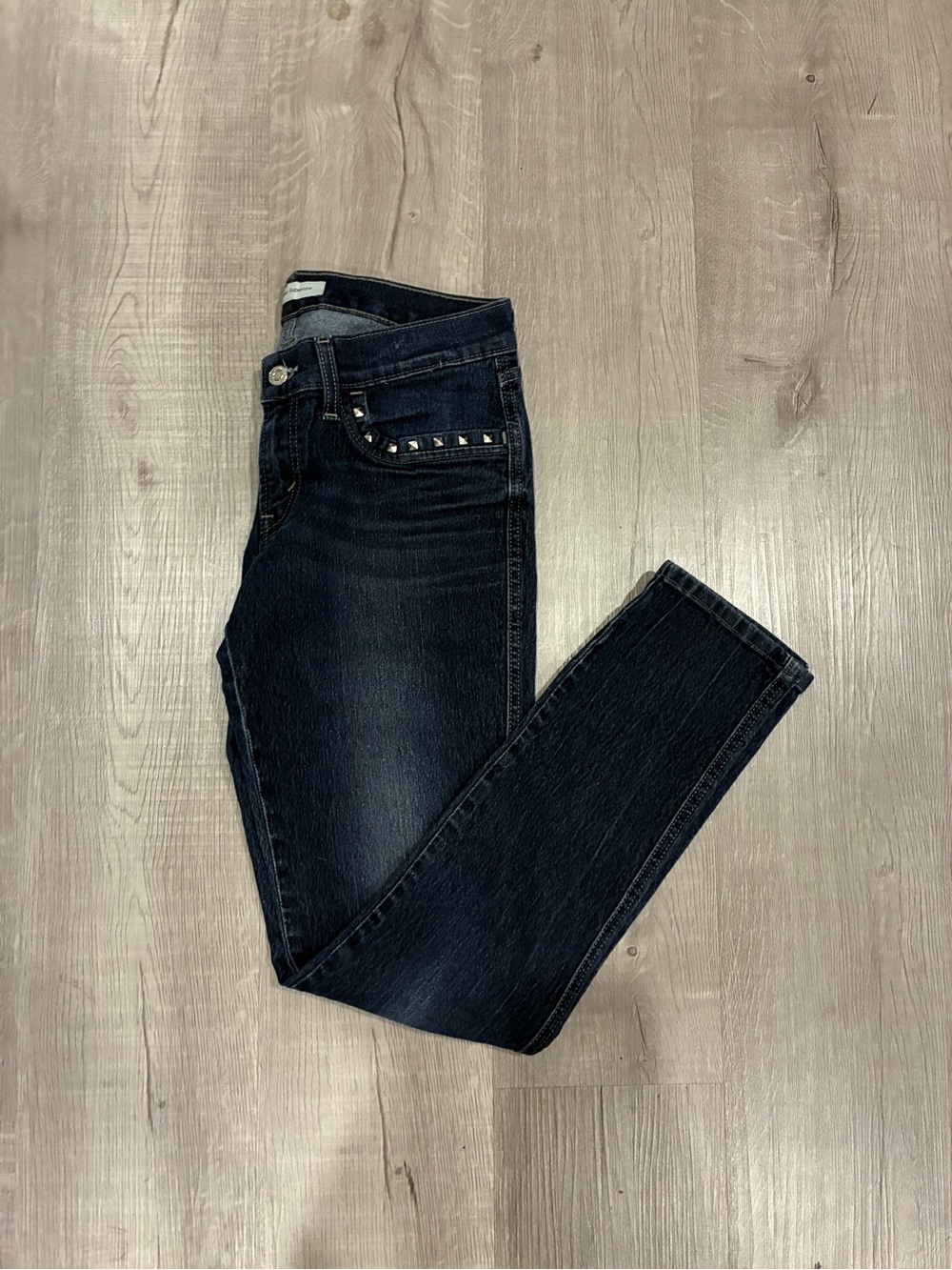 Levi's Black Skinny Jeans with Stud Accents